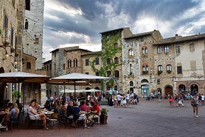 Sienne en toscane