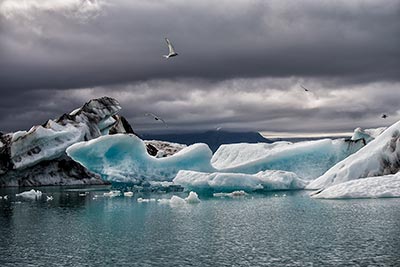 lagon de Jokulsarlon - Islande