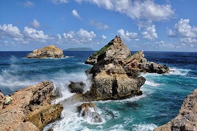 Pointe des chateaux - Guadeloupe